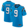 Bryce Young Carolina Panthers Light Blue Alternate Game Jersey - All Stitched