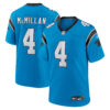 Tetairoa McMillan Carolina Panthers Light Blue Alternate Game Jersey - All Stitched