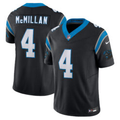 Tetairoa McMillan Carolina Panthers Black Home Vapor F.U.S.E Limited Jersey - All Stitched