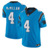 Tetairoa McMillan Carolina Panthers Light Blue Alternate Vapor F.U.S.E Limited Jersey - All Stitched