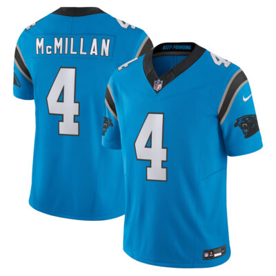 Tetairoa McMillan Carolina Panthers Light Blue Alternate Vapor F.U.S.E Limited Jersey - All Stitched