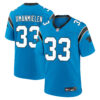 Princely Umanmielen Carolina Panthers Light Blue Alternate Game Jersey - All Stitched