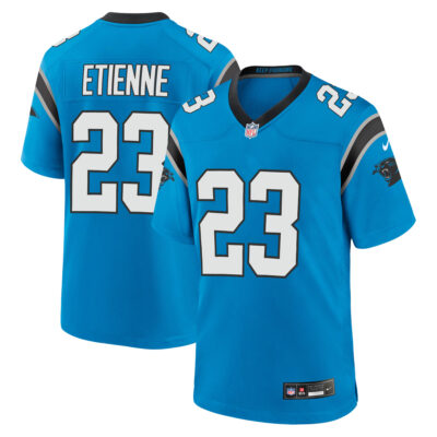 Trevor Etienne Carolina Panthers Light Blue Alternate Game Jersey - All Stitched