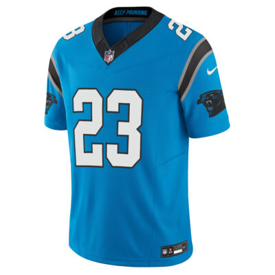 Alternative view of Trevor Etienne Carolina Panthers Light Blue Alternate Vapor F.U.S.E Limited Jersey - All Stitched