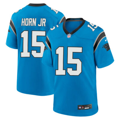 Jimmy Horn Jr Carolina Panthers Light Blue Alternate Game Jersey - All Stitched
