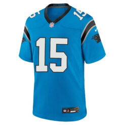 Alternative view of Jimmy Horn Jr Carolina Panthers Light Blue Alternate Game Jersey - All Stitched