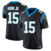 Jimmy Horn Jr Carolina Panthers Black Home Vapor F.U.S.E Limited Jersey - All Stitched
