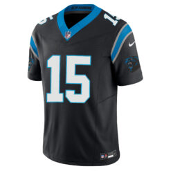 Alternative view of Jimmy Horn Jr Carolina Panthers Black Home Vapor F.U.S.E Limited Jersey - All Stitched
