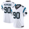Julius Peppers Carolina Panthers White Road Vapor F.U.S.E Limited Jersey - All Stitched