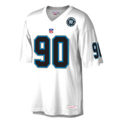 Alternative view of Julius Peppers Carolina Panthers White Fashion Jersey - All Stitched