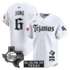 Josh Jung Texas Rangers White Mexico Tejano Barrio Style Limited Jersey - All Stitched