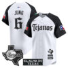 Josh Jung Texas Rangers Alternate White Mexico Tejano Barrio Style Limited Jersey - All Stitched