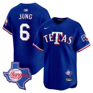 Josh Jung Texas Rangers Royal Blue Tetas Limited Jersey - All Stitched
