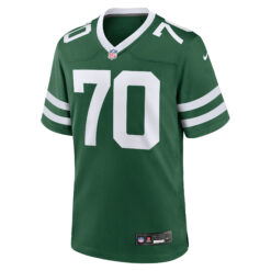 Alternative view of Armand Membou New York Jets Green Home Game Jersey - All Stitched