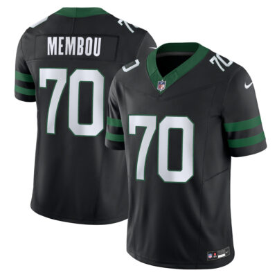 Armand Membou New York Jets Black Alternate Vapor F.U.S.E Limited Jersey - All Stitched