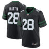 Curtis Martin New York Jets Black Alternate Game Jersey - All Stitched
