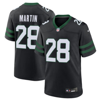 Curtis Martin New York Jets Black Alternate Game Jersey - All Stitched