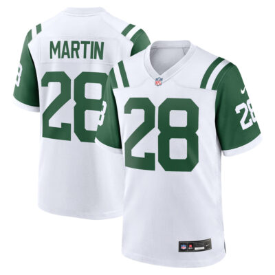 Curtis Martin New York Jets White Classic Alternate Game Jersey - All Stitched