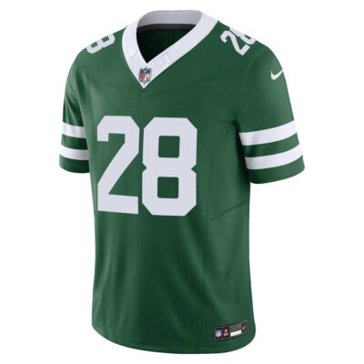 Alternative view of Curtis Martin New York Jets Green Home Vapor F.U.S.E Limited Jersey - All Stitched