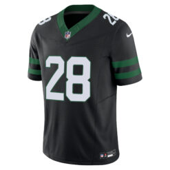 Alternative view of Curtis Martin New York Jets Black Alternate Vapor F.U.S.E Limited Jersey - All Stitched