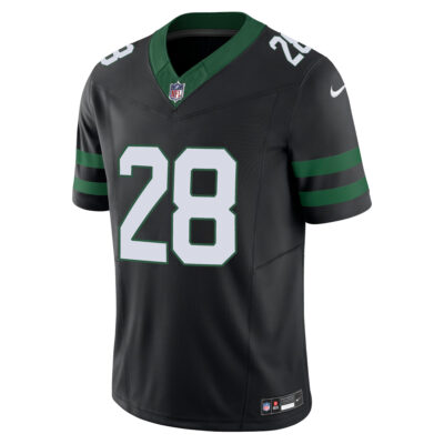 Alternative view of Curtis Martin New York Jets Black Alternate Vapor F.U.S.E Limited Jersey - All Stitched
