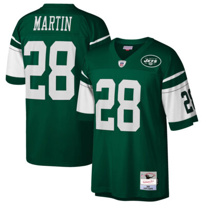 Curtis Martin New York Jets Green Legacy Jersey - All Stitched