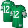 Joe Namath New York Jets Green Legacy Jersey - All Stitched