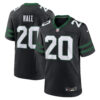 Breece Hall New York Jets Black Alternate Game Jersey - All Stitched