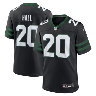 Breece Hall New York Jets Black Alternate Game Jersey - All Stitched