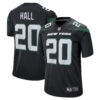 Breece Hall New York Jets Black Alternate Jersey - All Stitched