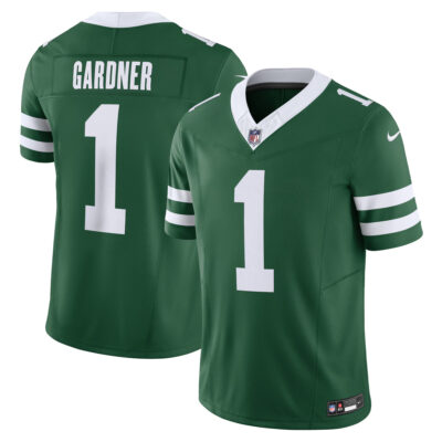 Ahmad Sauce Gardner New York Jets Green Home Vapor F.U.S.E Limited Jersey - All Stitched
