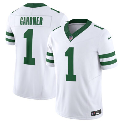 Ahmad Sauce Gardner New York Jets White Road Vapor F.U.S.E Limited Jersey - All Stitched