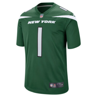 Alternative view of Ahmad Sauce Gardner New York Jets Green Home Jersey - All Stitched