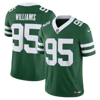 Quinnen Williams New York Jets Green Home Vapor F.U.S.E Limited Jersey - All Stitched