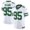 Quinnen Williams New York Jets White Road Vapor F.U.S.E Limited Jersey - All Stitched