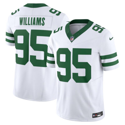 Quinnen Williams New York Jets White Road Vapor F.U.S.E Limited Jersey - All Stitched