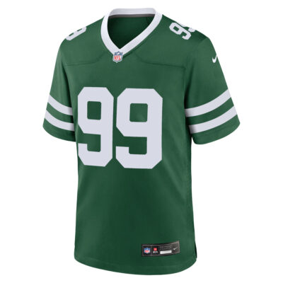 Alternative view of Mark Gastineau New York Jets Green Home Game Jersey - All Stitched