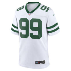 Alternative view of Mark Gastineau New York Jets White Road Game Jersey - All Stitched