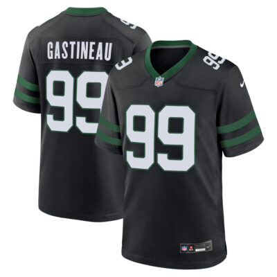 Mark Gastineau New York Jets Black Alternate Game Jersey - All Stitched