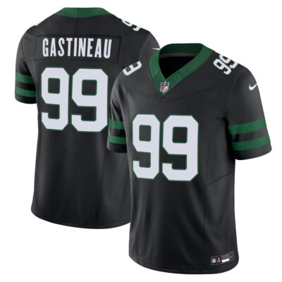 Mark Gastineau New York Jets Black Alternate Vapor F.U.S.E Limited Jersey - All Stitched