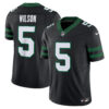 Garrett Wilson New York Jets Black Alternate Vapor F.U.S.E Limited Jersey - All Stitched
