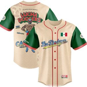 Los Angeles Dodgers 2025 Mexican Heritage Night Limited Jersey - All Stitched