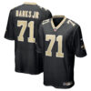Kelvin Banks Jr New Orleans Saints Black Home Game Jersey - All Stitched
