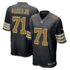 Kelvin Banks Jr New Orleans Saints Black Alternate Game Jersey - All Stitched