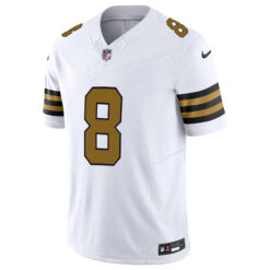 Alternative view of Archie Manning New Orleans Saints White Alternate Vapor F.U.S.E Limited Jersey - All Stitched