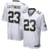 Marshon Lattimore New Orleans Saints White Road Game Jersey - All Stitched