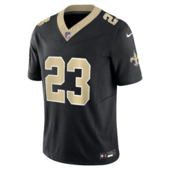 Alternative view of Marshon Lattimore New Orleans Saints Black Home Vapor F.U.S.E Limited Jersey - All Stitched