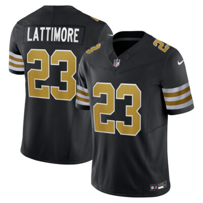 Marshon Lattimore New Orleans Saints Black Alternate Vapor F.U.S.E Limited Jersey - All Stitched