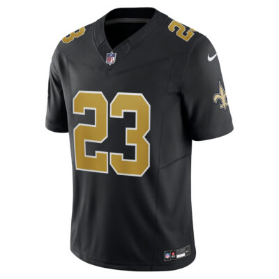Alternative view of Marshon Lattimore New Orleans Saints Black Alternate Vapor F.U.S.E Limited Jersey - All Stitched