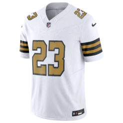 Alternative view of Marshon Lattimore New Orleans Saints White Alternate Vapor F.U.S.E Limited Jersey - All Stitched